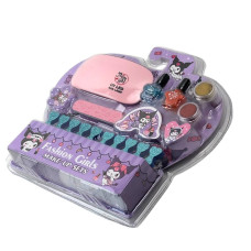 Набір для дитячого манікюру Куромі 1767-6D з лампою фіолетовий (RZN-23102539)