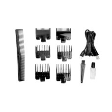 Бездротова машинка для стрижки волосся VGR V-282 USB з дисплеєм 6 насадок чорний (RZN-23100531)
