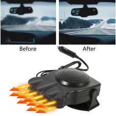 Автомобільний обігрівач Auto Fan Heater тепловентилятор 12 В 150 Вт чорний (RZN-23095463)