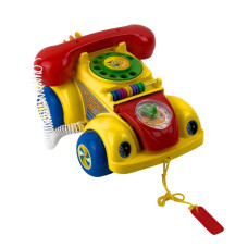 Каталка 705 Р (60шт) машинка-телефон, звук, рахівниця new (RZN-23103585)