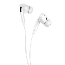 Навушники дротові вакуумні HOCO M1 Pro Original AUX з мікрофоном білий (RZN-23106409)