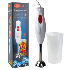 Блендер занурювальний з мірним стаканом BITEK BT-323 1200 Вт 0.6 л білий (RZN-23102564)