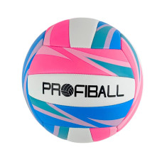 М'яч волейбольний №5 Profiball MS-3893 рожевий з блакитним (RZN-23102360)