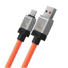 Кабель USB/Type-C 2 м Baseus CoolPlay 100 Вт помаранчевий (RZN-23106432)