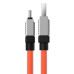 Кабель USB/Type-C 2 м Baseus CoolPlay 100 Вт помаранчевий (RZN-23106432) Кабель USB/Type-C 2 м Baseus CoolPlay 100 Вт помаранчевий (RZN-23106432)