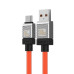 Кабель USB/Type-C 2 м Baseus CoolPlay 100 Вт помаранчевий (RZN-23106432) Кабель USB/Type-C 2 м Baseus CoolPlay 100 Вт помаранчевий (RZN-23106432)