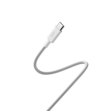 Кабель Type-C/Type-C 2 м Xiaomi Braided 120 Вт 6 А білий (RZN-23105773)