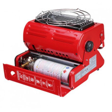 Плитка-обігрівач туристична газова Gas stove 1500 Вт червоний (RZN-23100461)