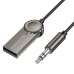 Bluetooth-ресивер BOROFONE BC56 Peaceful car USB AUX сірий (RZN-23099915)