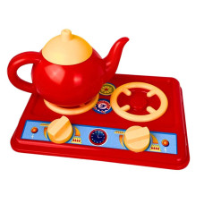 Дитячий ігровий набір 20в1 Кухня Technok Toys Галинка-7 з плитою (RZN-23100269)