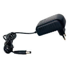 Зарядний пристрій з кабелем DC connector 1 м CJ-0520 5 V 2 A чорний (RZN-23095782)