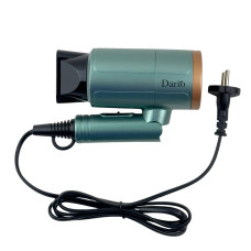 Фен дорожній Dario DHD9314 1400 Вт складана ручка зелений (RZN-23104635)