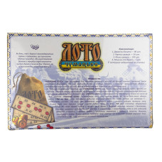 Настільна гра Danko Toys DTG105 Лото Чумацьке 2-12 гравців для дітей та дорослих (RZN-23106688)
