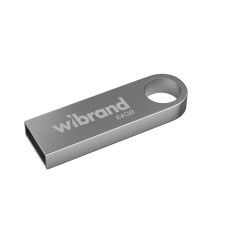 Флеш пам'ять USB 64 GB Wibrand Puma USB 2.0 сріблястий (RZN-23103484)