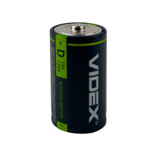 Батарейка циліндрична (бочонок) D Videx SHRINK LR2O лужна (RZN-23103300)