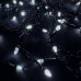 Світлодіодна гірлянда-завіса чорний дріт 240 LED Euro Led конус 5 м 8 режимів білий (RZN-23092260)