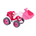 Іграшковий трактор Technok Toys 8195 рухливий ківш пластик 36 см рожевий (RZN-23098864)