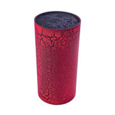 Підставка для ножів Empire ЕМ-2446 Коло пластик 22 см червоний (RZN-23103134)