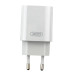 Зарядний блок живлення Type-C+USB XO CE30 30 W білий (RZN-23105471)