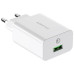 Зарядний блок живлення USB BOROFONE BA21A Long 18 W 9 V 2 A білий (RZN-23098852)