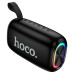 Колонка портативна HOCO HC25 Radiante Bluetooth LED FM чорний (RZN-23102901)