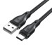 Кабель USB/Type-C 1.2 м ACEFAST C8-04 3 A чорний (RZN-23105874)