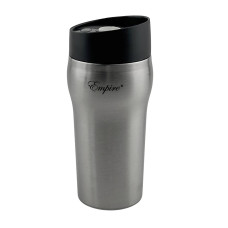 Термокухоль нержавіюча сталь 0.3 л Empire 1513 з клапаном сріблястий з чорним (RZN-23103001)