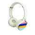 Навушники дитячі бездротові накладні POP IT Rainbow Headset 950BT FM MP3 Bluetooth білий (RZN-23100637)