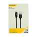 Кабель USB/Type-C 1 м ESSAGER EXCT-XY01-P Digital Display 100 Вт 7 А чорний (RZN-23101120)