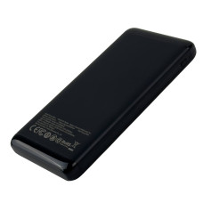 Універсальна мобільна батарея 10000 mAh XO PB308 22.5 W повербанк з дисплеєм чорний (RZN-23104658)