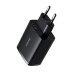 Зарядний блок живлення 3хUSB Baseus Compact Charger 17 W 5 V 3.4 А чорний (RZN-23104630) Зарядний блок живлення 3хUSB Baseus Compact Charger 17 W 5 V 3.4 А чорний (RZN-23104630)