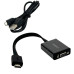 Перехідник HDMI M/VGA М 25 см UGREEN MM103 чорний (RZN-23102294)