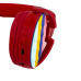 Навушники дитячі бездротові накладні POP IT Rainbow Headset 950BT FM MP3 Bluetooth червоний (RZN-23096349)