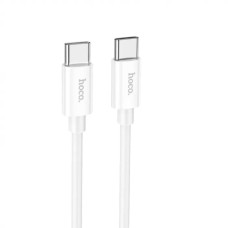 Кабель Type-C/Type-C 1 м HOCO X87 Magic 60 Вт 2 А білий (RZN-23103497)