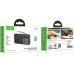 Радіоприймач Hoco HI50 Portable MP3 з акумулятором та ліхтариком чорний (RZN-23106822)