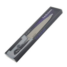 Шеф-ніж європейський кухонний 32.5 см Pepper PR-4007-1 Tadami нержавіюча сталь сріблястий з чорним (RZN-23103032)