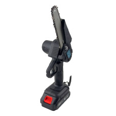 Ланцюгова пила акумуляторна міні 2 акумулятора шина 18 см з кейсом 20 В (RZN-23097159)