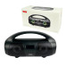 Колонка портативна XO F40 War Drum Portable Bluetooth LED FM чорний (RZN-23100536)