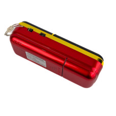 Радіоприймач В851 MP3 з акумулятором червоний (RZN-23093384)