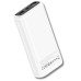 Універсальна мобільна батарея 20000 mAh XO PB309 22.5 W повербанк з дисплеєм білий (RZN-23104831)