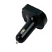 FM-трансмітер модулятор M9 90816 Bluetooth USB з дисплеєм чорний (RZN-23100190)
