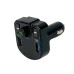 FM-трансмітер модулятор M9 90816 Bluetooth USB з дисплеєм чорний (RZN-23100190)