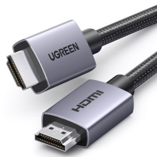 Кабель HDMI/HDMI 3 м UGREEN HD153 4K Cable чорний з сірим (RZN-23101325)