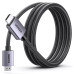 Кабель HDMI/HDMI 3 м UGREEN HD153 4K Cable чорний з сірим (RZN-23101325)