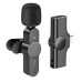 Мікрофон динамічний петличний BOROFONE BFK12 Trophy Apple Lightning для смартфона Bluetooth чорний (RZN-23098678)