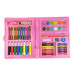 Набір для малювання 68 предметів Принцеси MK5434-1 у валізці рожевий (RZN-23100672)