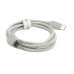 Кабель Type-C/Type-C 1 м ESSAGER Waves 100 Вт 5 А білий (RZN-23100571)
