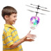 Інтерактивна літаюча іграшка Sensor Flying Ball зі світловими ефектами 12 см прозорий (RZN-23094558)