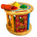 Ігровий набір сортер-стукалка Wood Toys дерево 10 фігур різнобарвний (RZN-23094205)