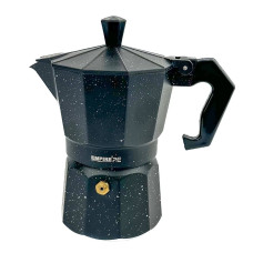 Кавоварка гейзерна алюмінієва Empire ЕМ-6602 Делюкс V 200 мл чорний (RZN-23095978) Кавоварка гейзерна алюмінієва Empire ЕМ-6602 Делюкс V 200 мл чорний (RZN-23095978)